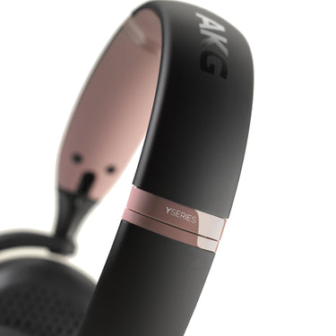 AKG Y500 wireless on-ear headphones - Black with Pink